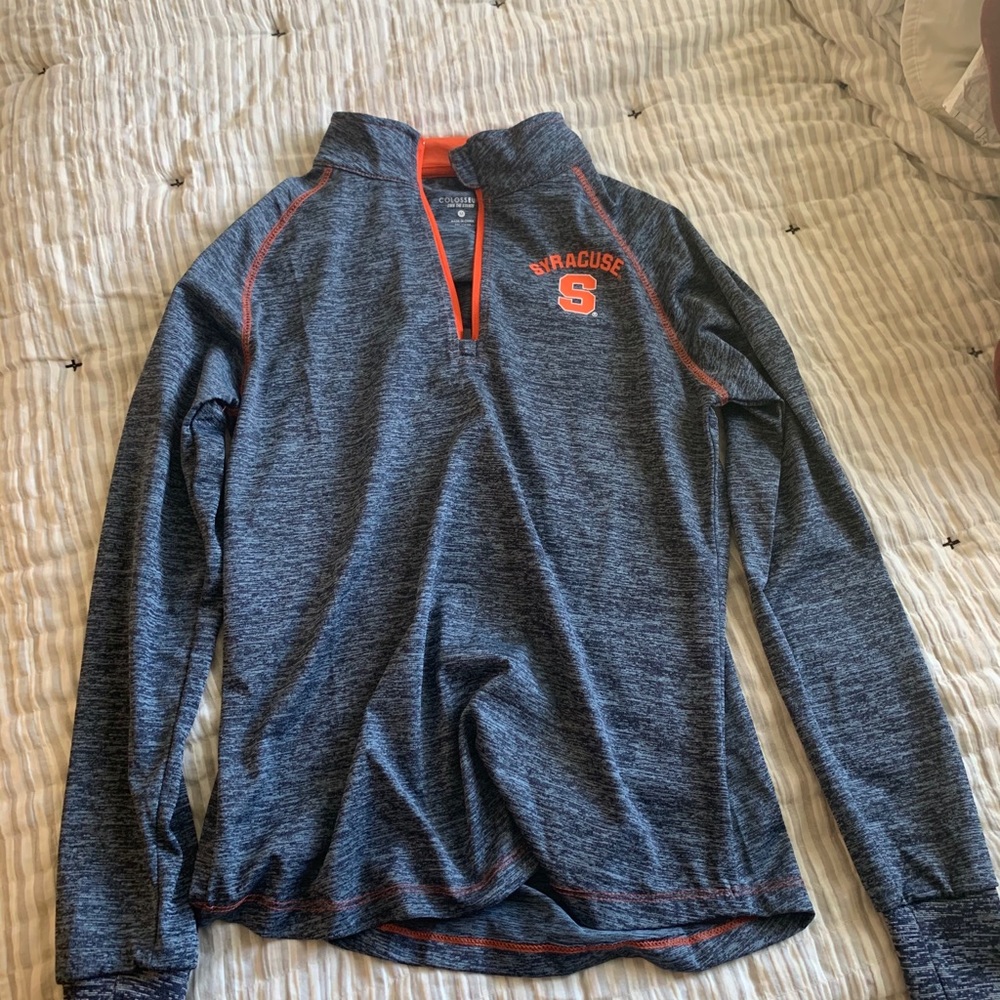 syracuse half zip